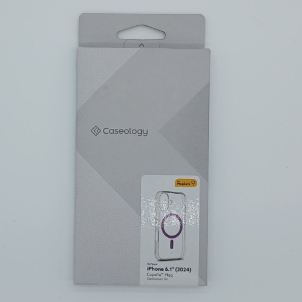 *Sale* Like New in Package Caseology Capella Mag for iPhone 16 (Clear Purple)